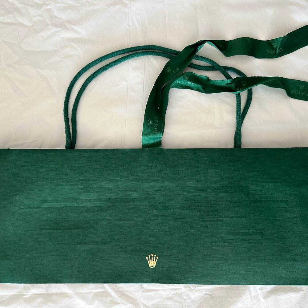 Rolex Shopping/Gift Bag Paper/Tote 17" x 2.5" x 7"